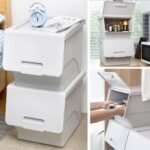 Контейнер для зберігання 45.5х38х31см Білий SW-00002420 - Зображення 9
