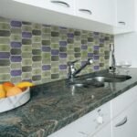 Самоклеюча поліуретанова плитка сіро-фіолетова мозаїка 305х305х1мм SW-00001194 - Зображення 6