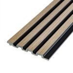 Рейка декоративная PS 2900х119х12мм Дуб с графитом SW-00001738