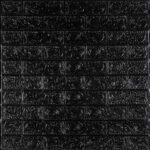 3D панель самоклеющаяся 700x770x5мм кирпич Черный (019-5) SW-00000151