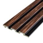 Рейка декоративная PS 2900х115х12мм Темный орех SW-00001745