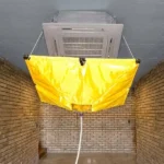 Багаторазовий чохол для миття внутрішнього блока касетного кондиціонера (120х120 см) - Зображення 2