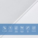Панель стінова 3D 690х710х3мм Квадрат білий SW-00001802 - Зображення 3