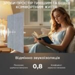 Звукоізоляційна панель 600х600х9мм Сірий граніт SW-00002708 - Зображення 5
