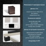 Самоклеюча Сатин у рулоні 1,45м х1м х 0.3мм Чорний (D) SW-00002917 - Зображення 4