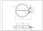 Конфорка для склокерамічної поверхні Indesit 1800W C00139036 - Зображення 2
