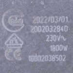 Конфорка для склокерамічної поверхні Indesit 1800W C00139036 - Зображення 5