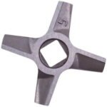 Ніж для м&aposясорубки Zelmer ZMMA025X (A861009) 10003882 D=47mm s=5mm Отвір=9x9mm NR5 (двосторонній) - Зображення 5