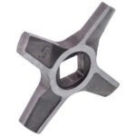 Ніж для м&aposясорубки Zelmer ZMMA025X (A861009) 10003882 D=47mm s=5mm Отвір=9x9mm NR5 (двосторонній) - Зображення 6