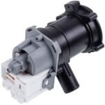 Помпа (насос) для пральної машини Bosch 00145905 Askoll (в зборі) 40 Вт M325 (контакти спарені спереду, на 3 засувки) - Зображення 3