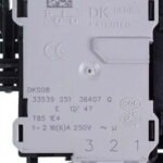Замок люка (двері) DKS08 для пральної машини Whirlpool C00969327 ROLD - Зображення 2
