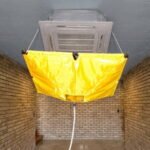 Багаторазовий чохол для миття внутрішнього блока касетного кондиціонера (120х120 см) - Зображення 4
