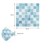 Панель стінова 3D 680х680х4мм Мозаїка блакитна SW-00002009 - Зображення 7