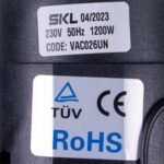 Двигун для мийного пилососа VAC026UN SKL D=143/77 mm H=68/176 mm 1200 W - Зображення 2