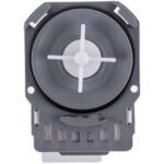 Помпа (насос) для пральної машини Indesit C00285437 Hanyu 30 Вт B20-6AZ (контакти спарені ззаду, на 3 засувки) - Зображення 5