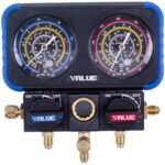 Манометричний колектор 2-вентильний VALUE VRM2-B-501 NAVTEK + шланги 3шт.x1500mm - Зображення 4