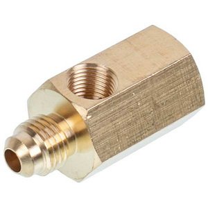 Перехідник до вакуумного насоса під манометр (SAE 1/4-1/4 NPT 1/8) VALUE 110003055 Перехідник до вакуумного насоса під манометр (SAE 1/4-1/4 NPT 1/8) VALUE 110003055