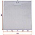 Жировий фільтр для витяжки 282x289x8mm (99mm) - Зображення 2