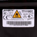 Компресор для холодильника 481010683941 JIAXIPERA TT1110GY R600a 115 W (без пускового реле) - Зображення 2