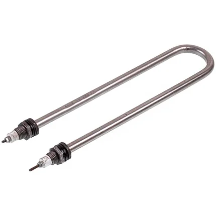 Тен для нагріву води 1500W 220V (нержавійка) L240mm M14 (прямий)-01