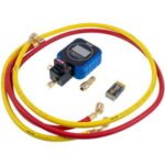 Манометричний колектор 1-вентильний VALUE  VRM1-0101 NAVTEK (електронний манометр) + шланги 2шт. - Зображення 3