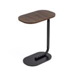 Столик приставной овальный 45х28х59см Walnut wood SW-00003367