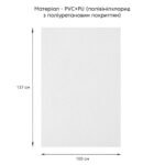 Самоклеюча екошкіра у рулоні 1.37х1м х 0.5мм Білий SW-00001166 - Зображення 10
