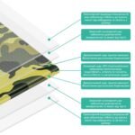 Камуфляжний килимок 200х150х0,8см "Мілітарі" (236) SW-00000156 - Зображення 12
