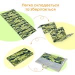 Камуфляжний килимок 200х75х0,8см "Мілітарі" (265) SW-00000874 - Зображення 12