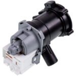 Помпа (насос) для пральної машини Bosch 00141896 Askoll (в зборі) 30 Вт М50 (контакти спарені спереду, на 3 засувки) - Зображення 3