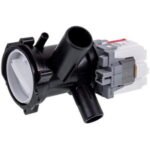 Помпа (насос) для пральної машини Bosch 00141896 Askoll (в зборі) 30 Вт М50 (контакти спарені спереду, на 3 засувки) - Зображення 5