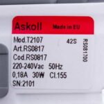 Помпа (насос) для пральної машини Bosch 00141896 Askoll 30W T2107 - Зображення 2